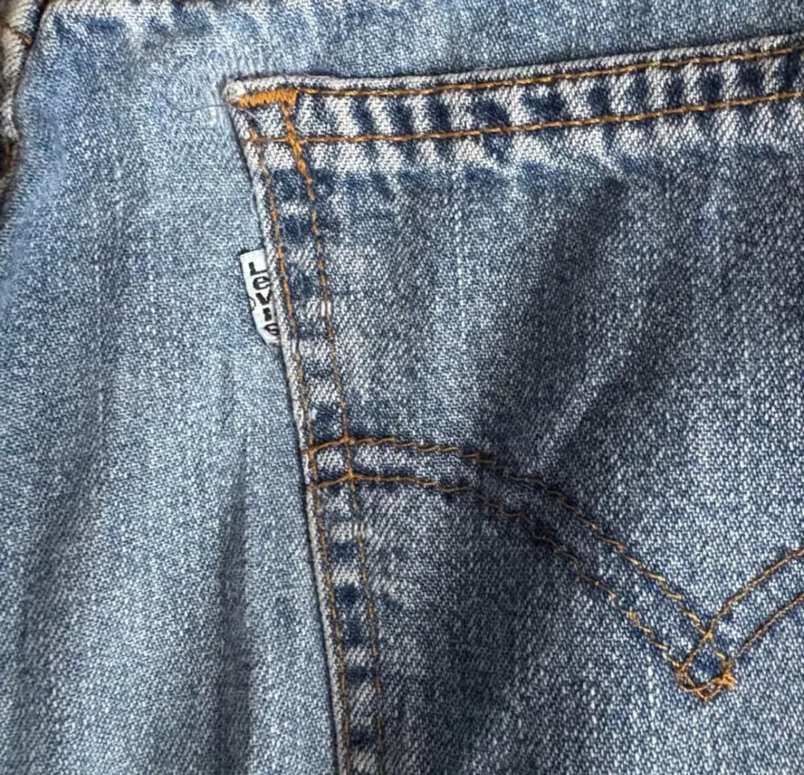 USA 90s, 리바이스 965 데님 팬츠 화이트탭 상품이미지4