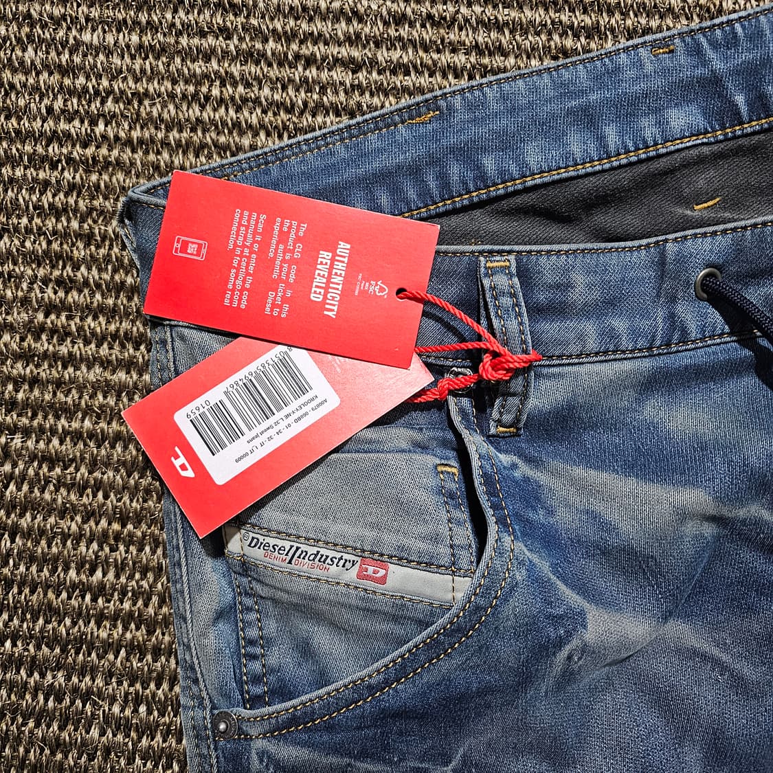 DIESEL 크롤리 데님 팬츠 상품이미지3