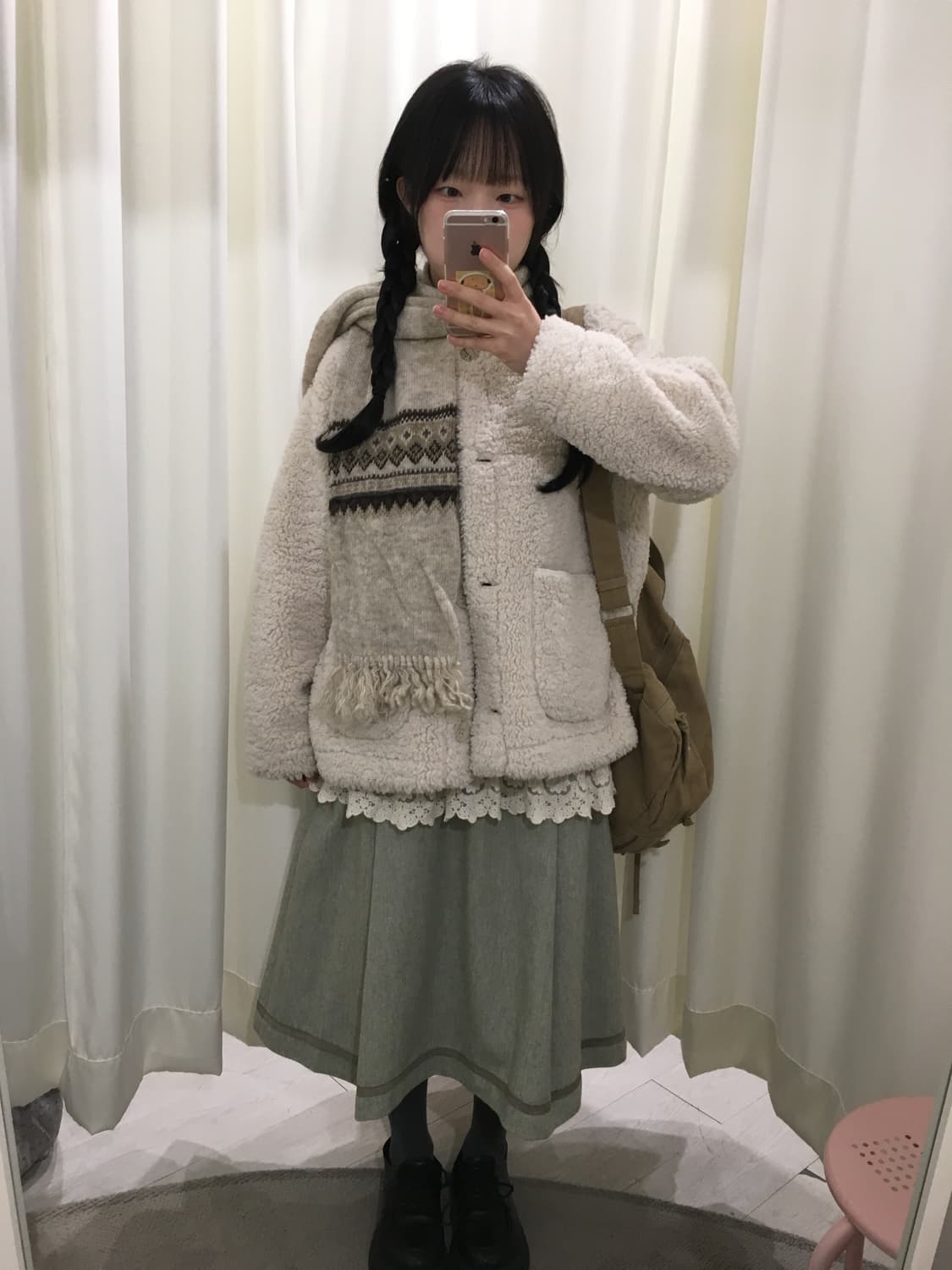 양털 뽀글이 자켓 상품이미지5