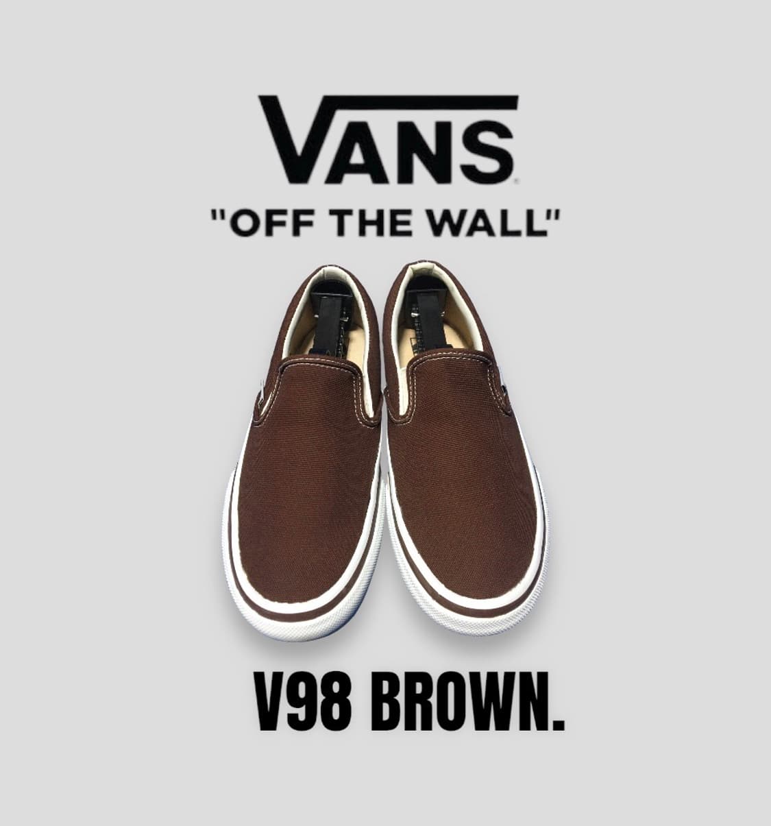 [240mm] V98 브라운 Vans 상품이미지1