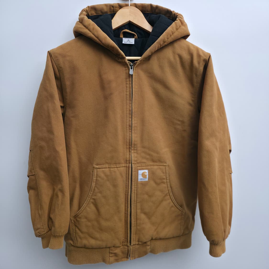 [S] 칼하트 액티브 후드 자켓 브라운 상품이미지2
