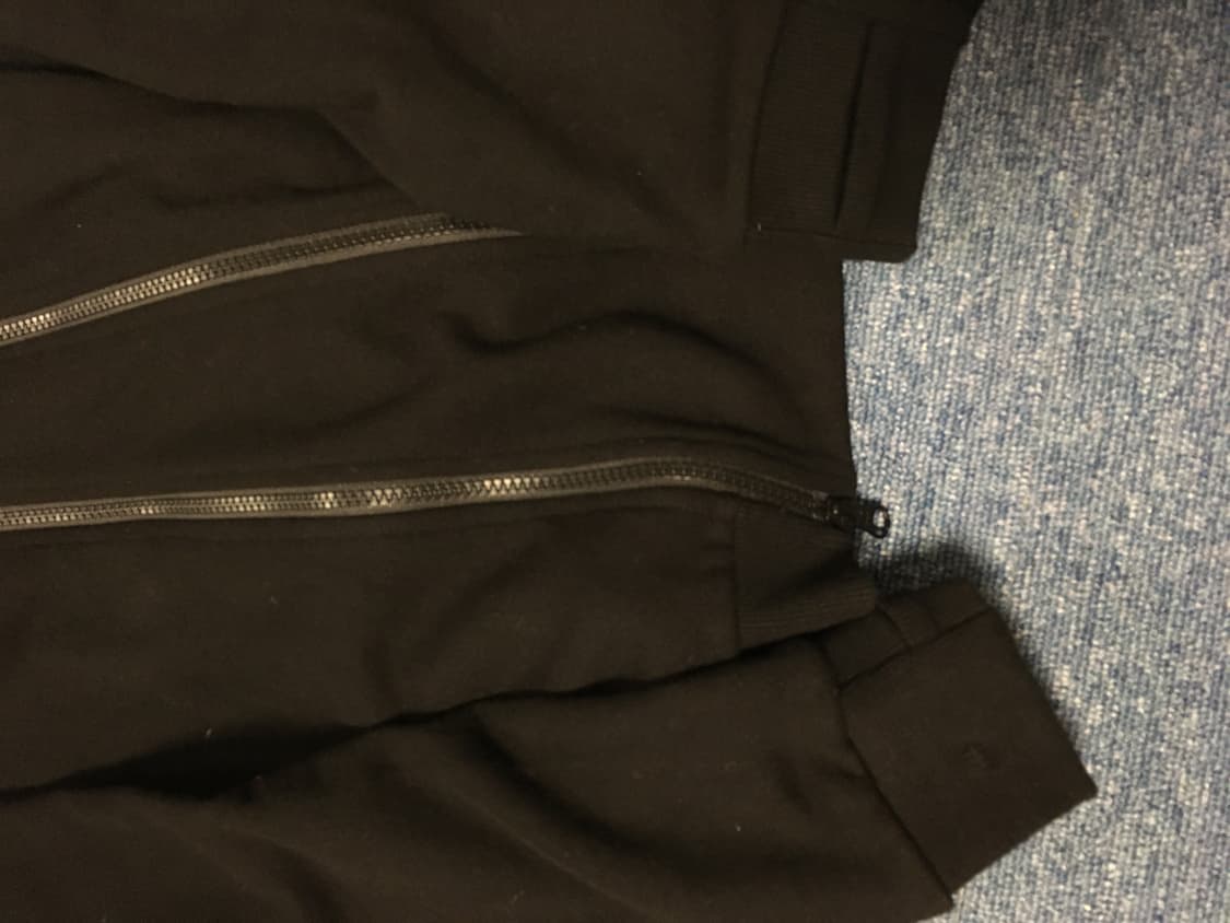 해칭룸 듀얼 집 가디건 블랙 2 상품이미지6