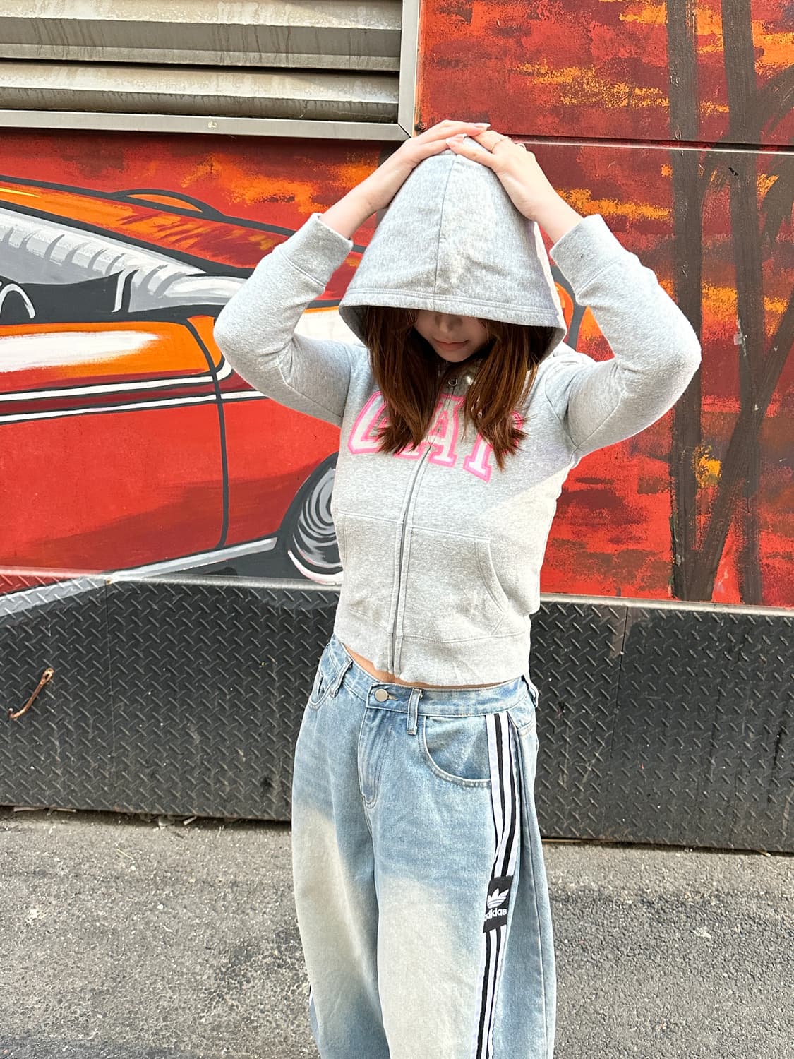 갭 후드집업 키즈L 상품이미지2