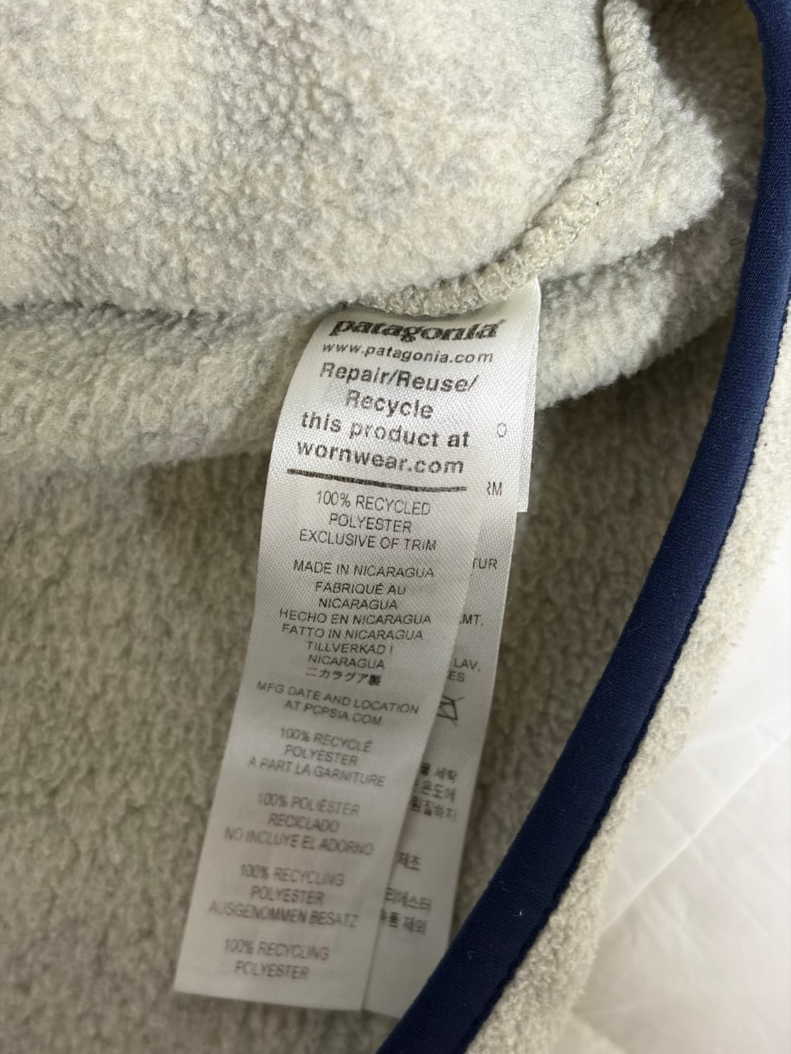 [XL] 파타고니아 신칠라 오트밀 상품이미지4