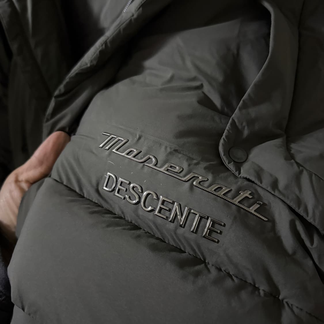 데상트 x 마세라티 남성 거위털 다운점퍼 XL (105-슬림 110) 상품이미지9