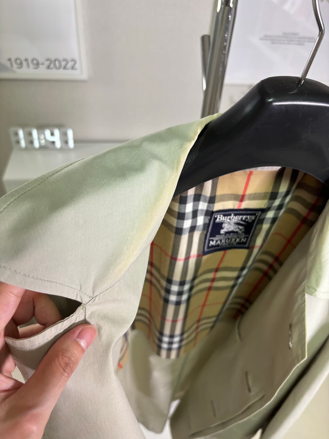 버버리(Burberry) 마루젠 스페셜 트렌치코트 상품이미지9