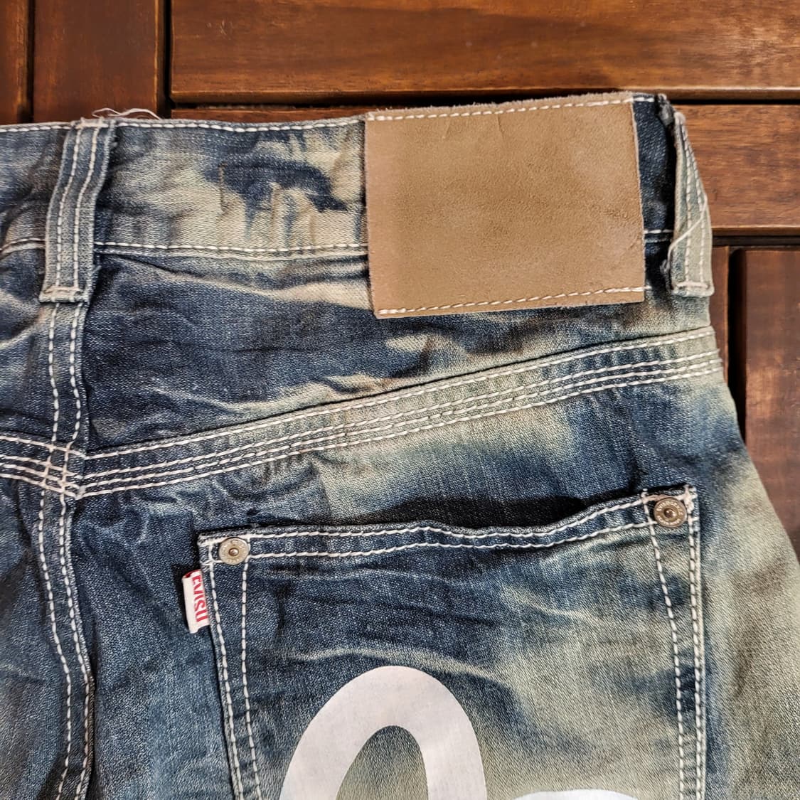 EVISU 청 반바지 (30) 상품이미지3