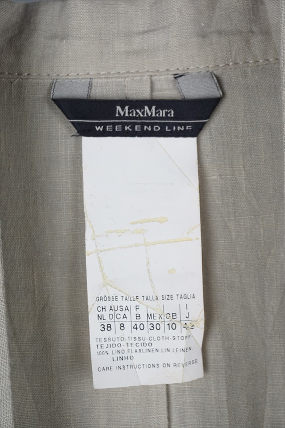  WEEKEND by MAX MARA linen safari opc 상품이미지6