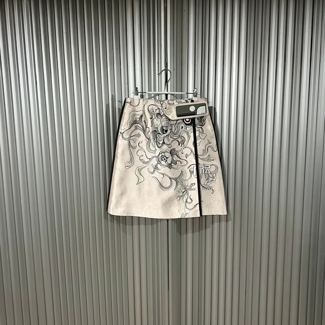 Prada silk skirt 상품이미지1