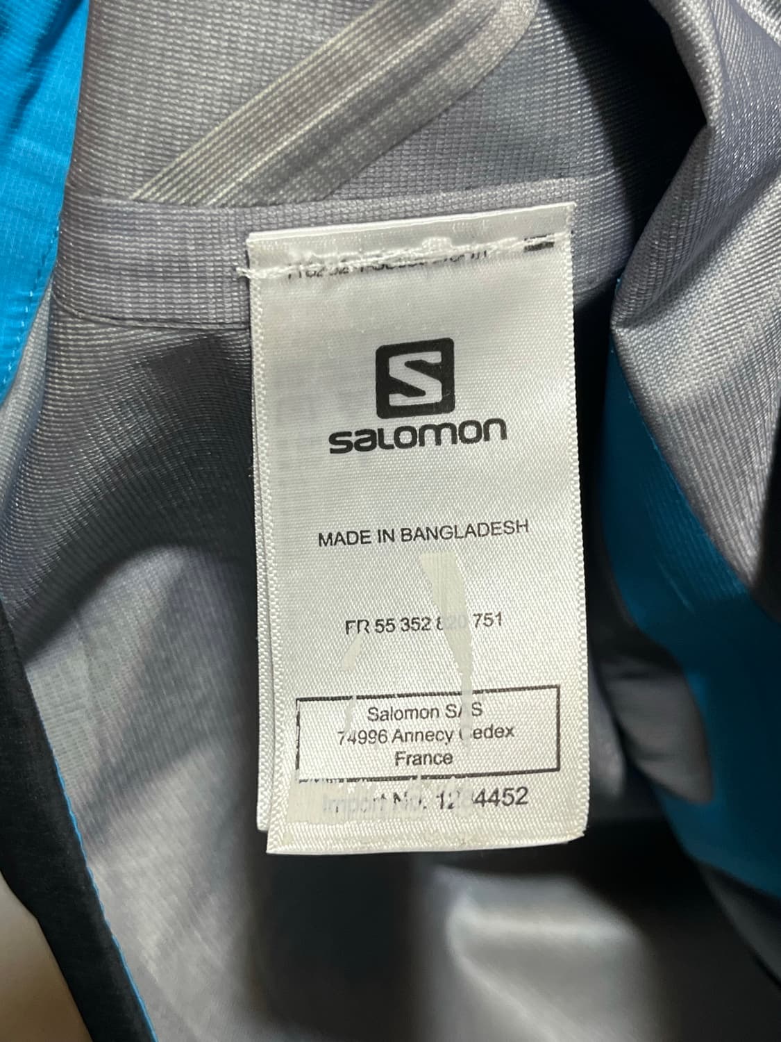 Salomon windbreaker 상품이미지5