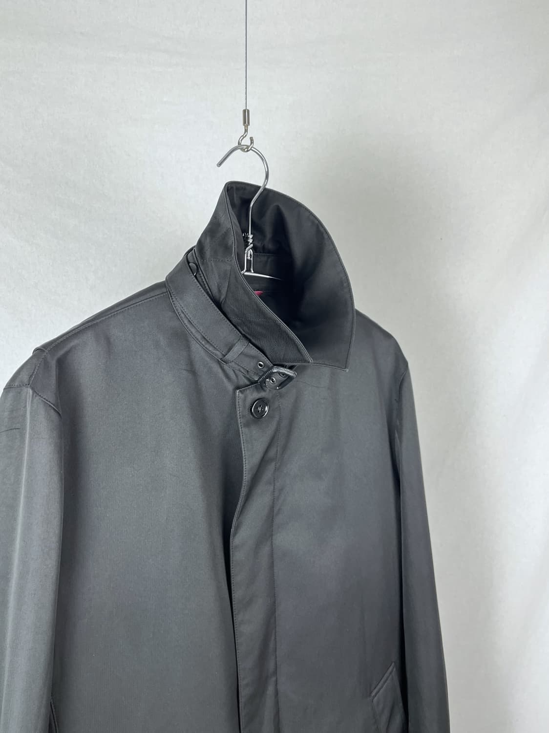 Mr. Junko 나일론 하프 코트 상품이미지3