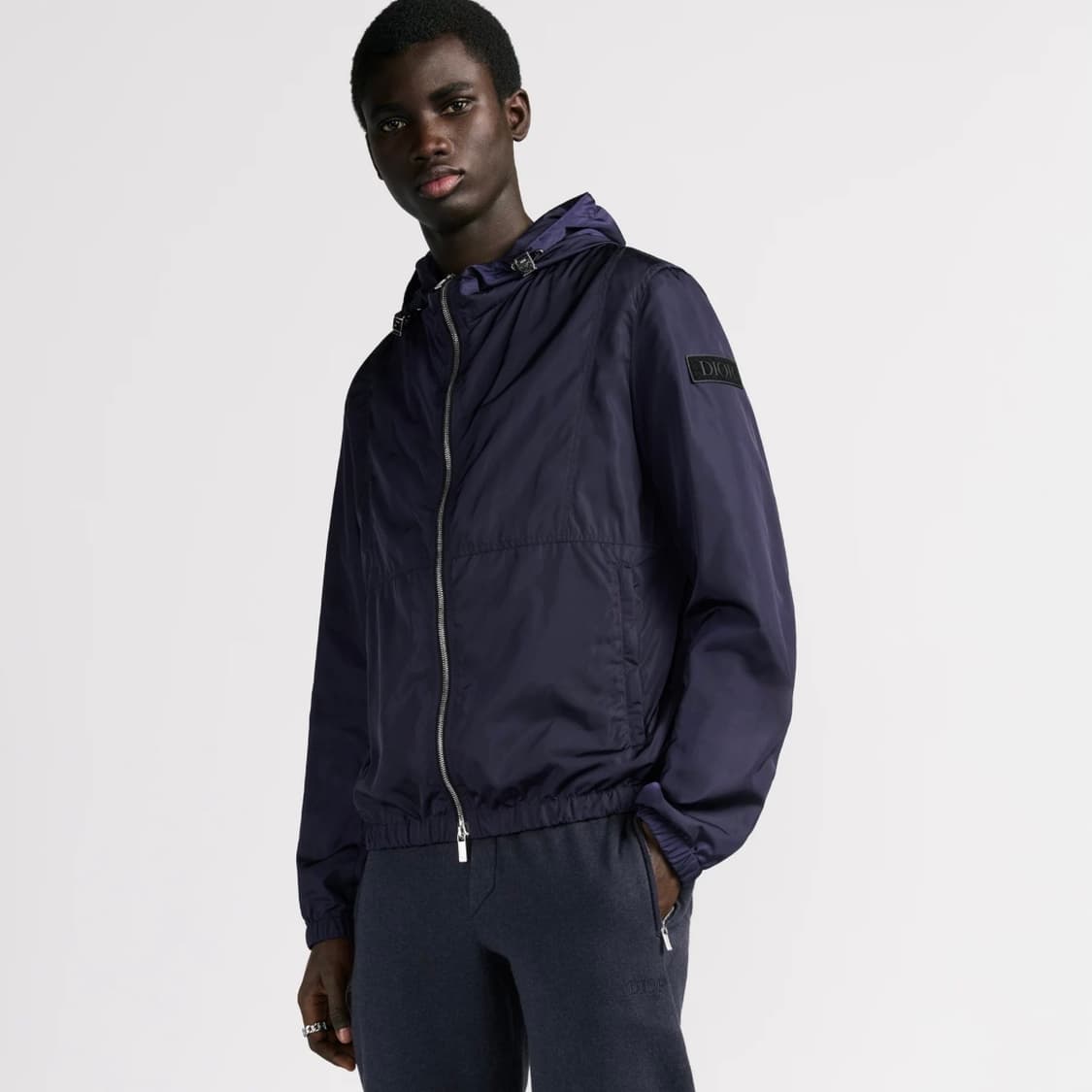 [S+급/50] 디올 테크니컬 패브릭 바람막이 자켓 상품이미지8