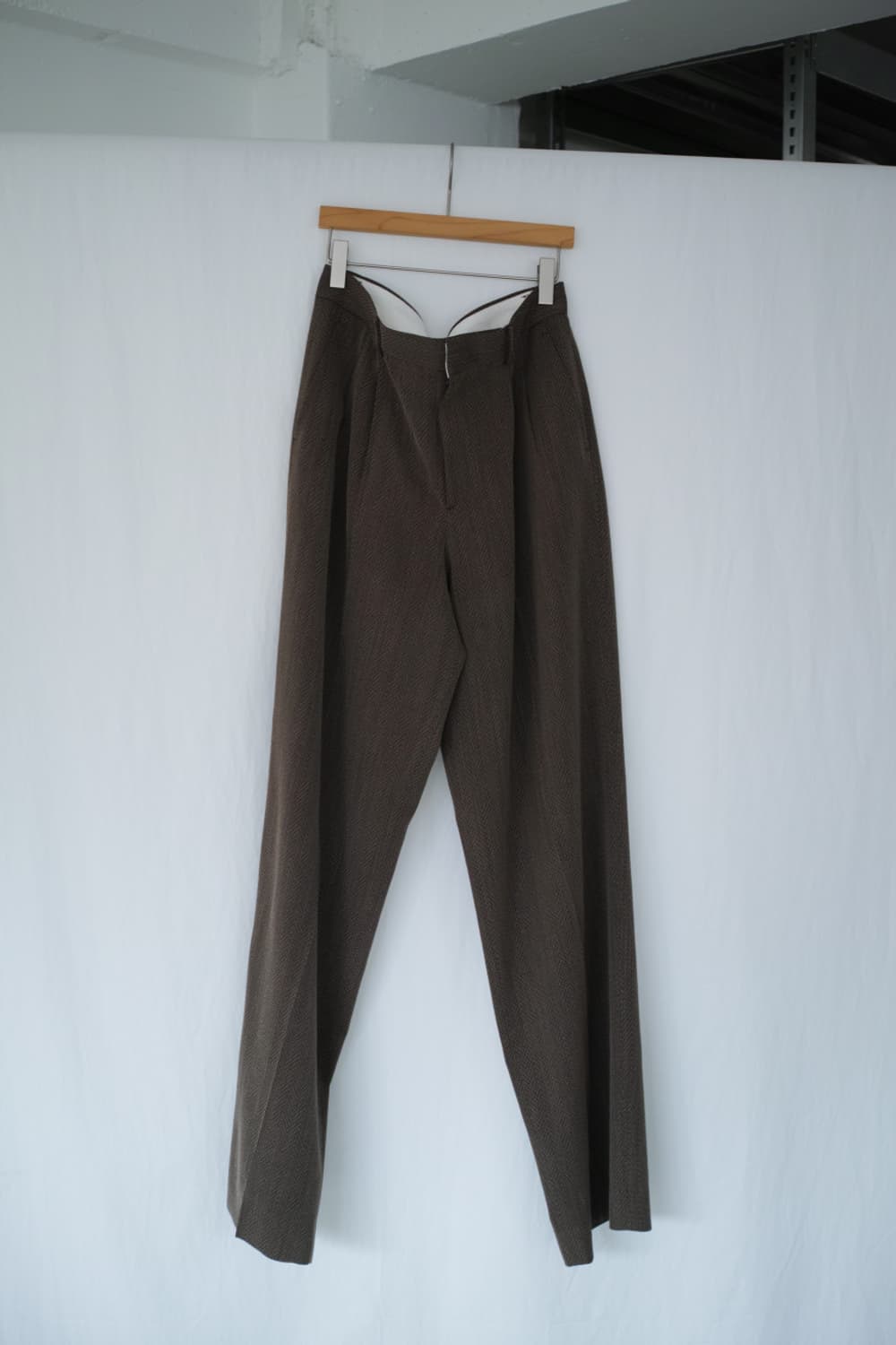 세야 Seya TRAVEL PANTS SUMMER HERRINGBONE 상품이미지3