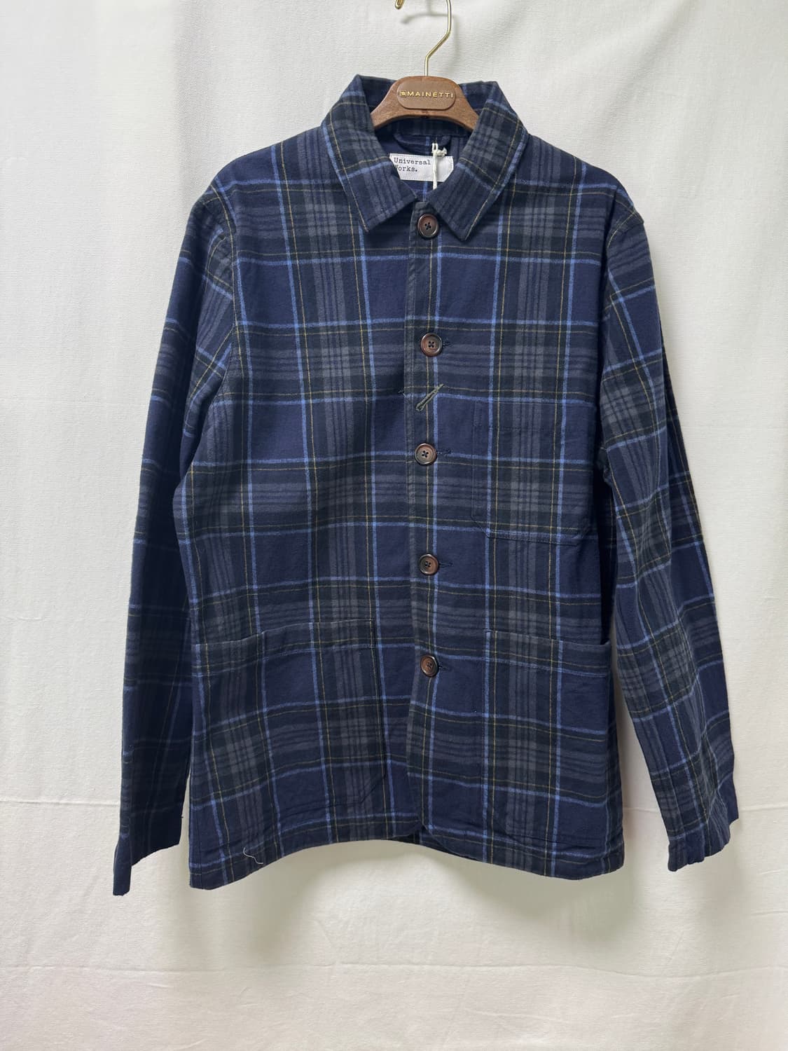 유니버셜웍스 Universal Works 코튼 플란넬 초어 자켓 L 상품이미지5
