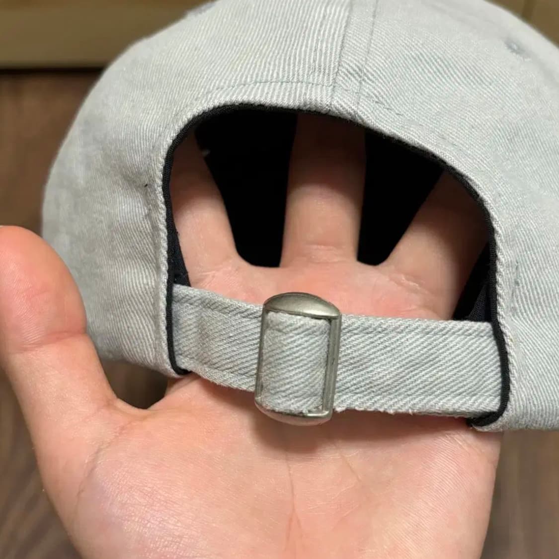 마뗑킴 레터링 워시드 볼캡 모자 상품이미지8