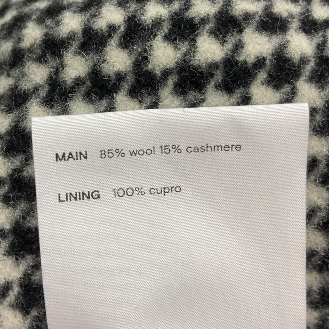 [NCT 태용님 착용] 송포더뮤트 22AW 캐시미어 블렌드 오버 자켓 상품이미지4