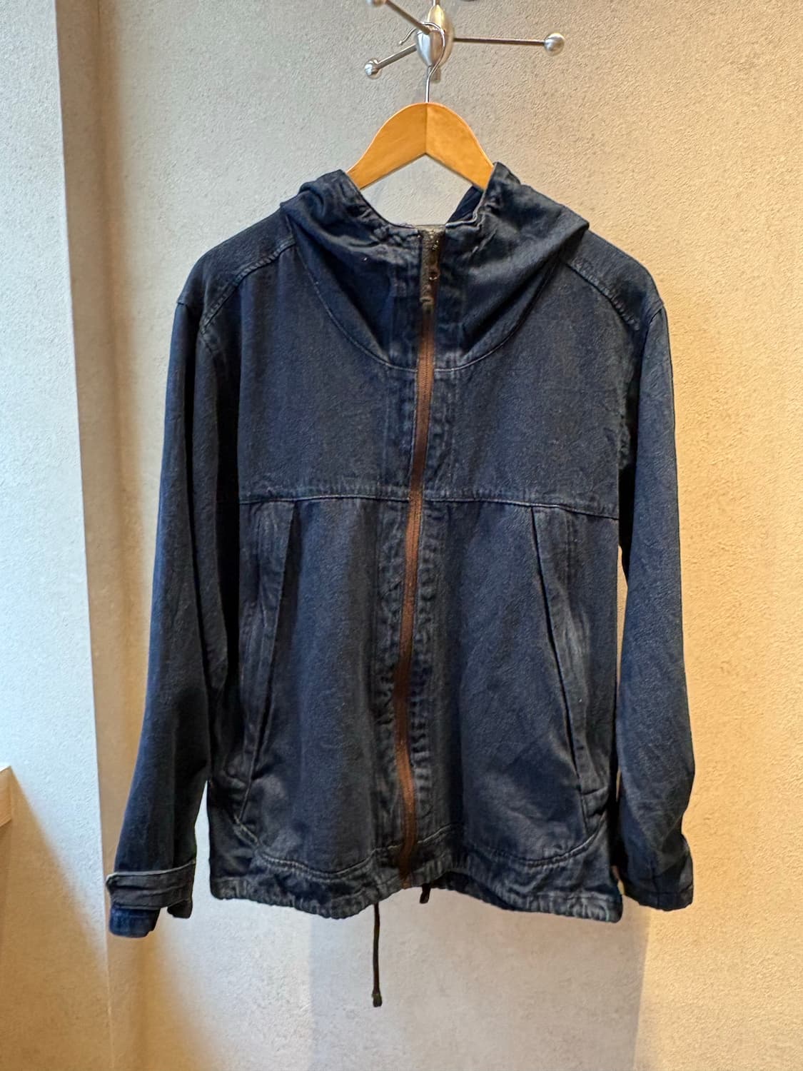 Denim hooded jacket 상품이미지1