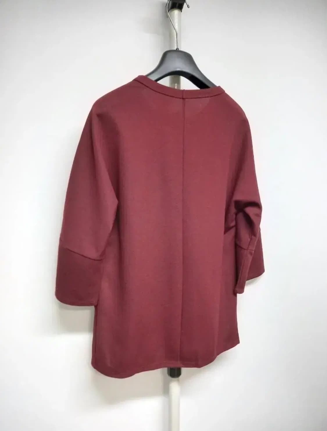 새 SJ WANI 춘추 7부 티 블라우스  55 상품이미지5