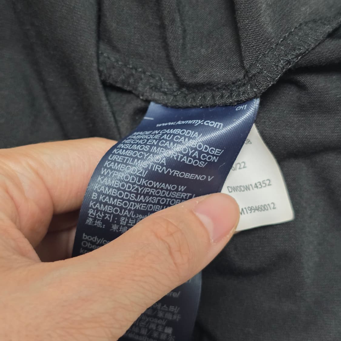 블랙 터틀넥 텐셀 장원영st 긴팔티셔츠 상품이미지5