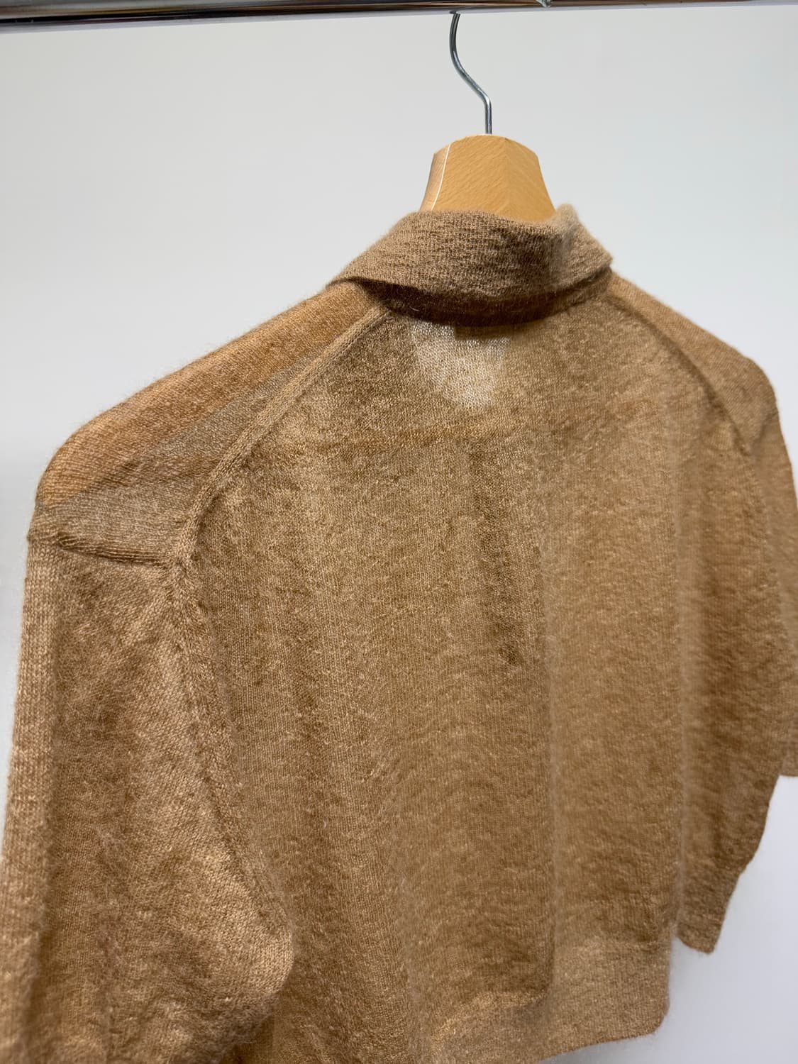 오라리 키드 모헤어 폴로 니트 숏 반팔 상품이미지4