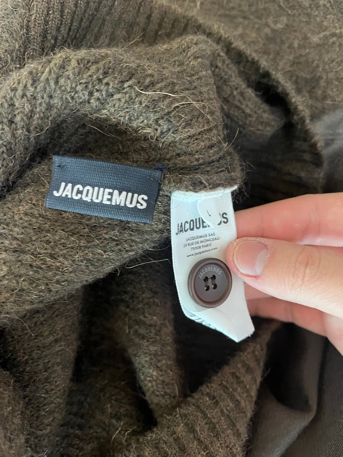 자크뮈스 Jacquemus 르파우 가디건 L 상품이미지3