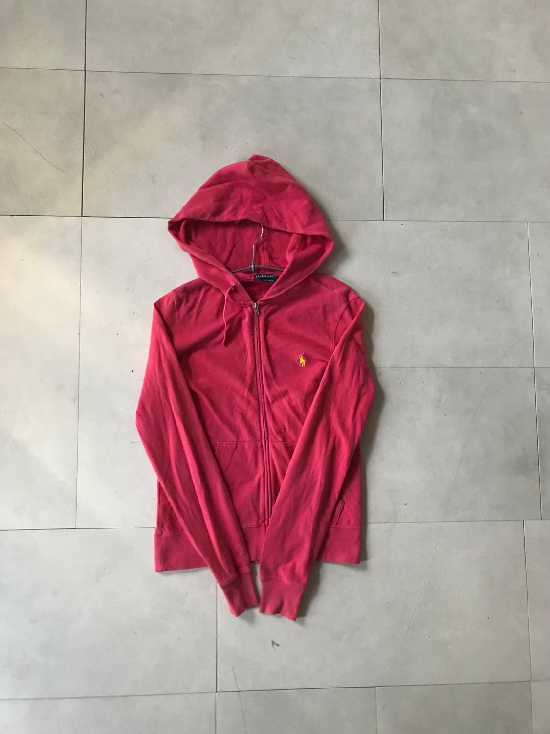 폴로 체리핑크 후드집업 상품이미지6