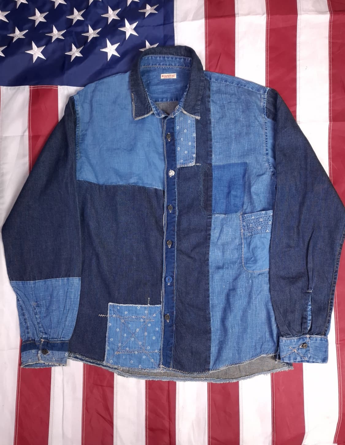 새제품 오리지날 캐피탈 카트만두 데남 셔츠 상품이미지1