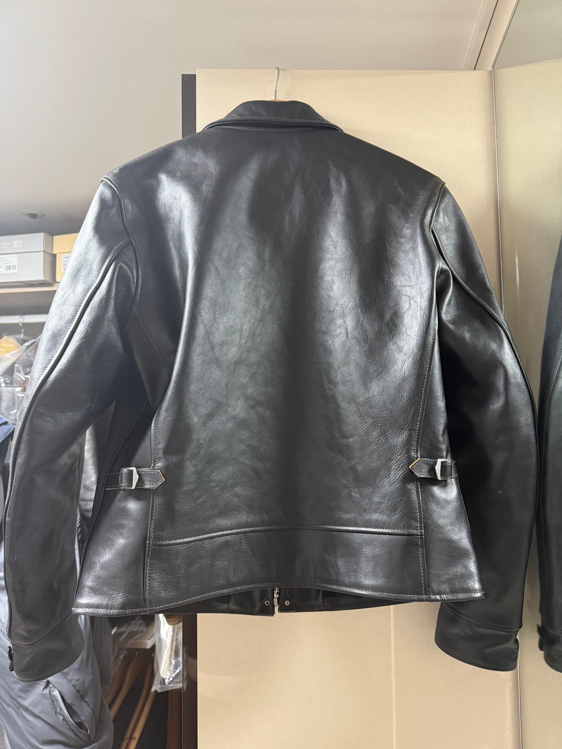 [40사이즈] 리얼맥코이 넬슨 가죽자켓 새상품 상품이미지2