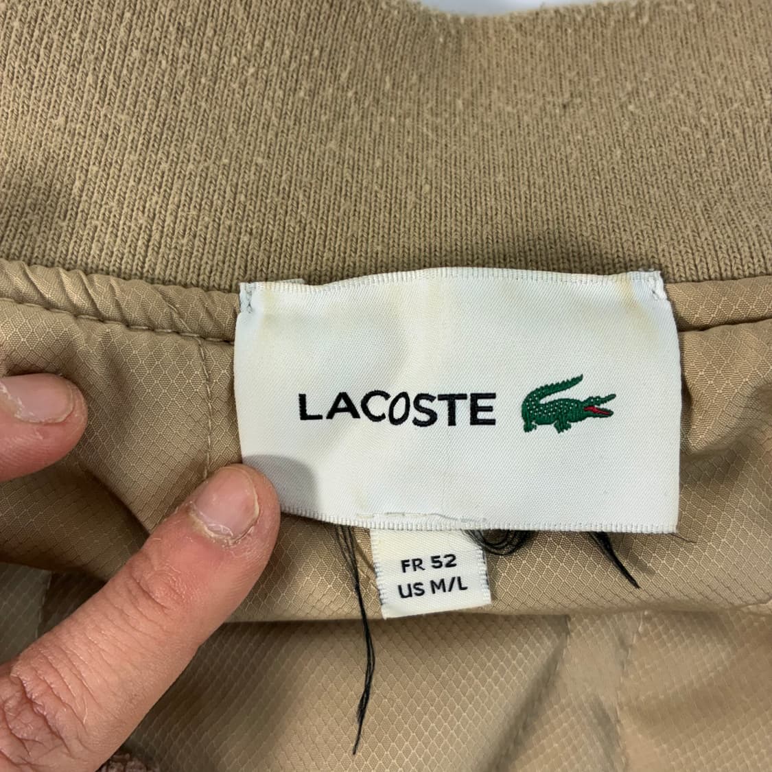 Lacoste 라코스테 리버시블 봄버 ma-1 상품이미지7