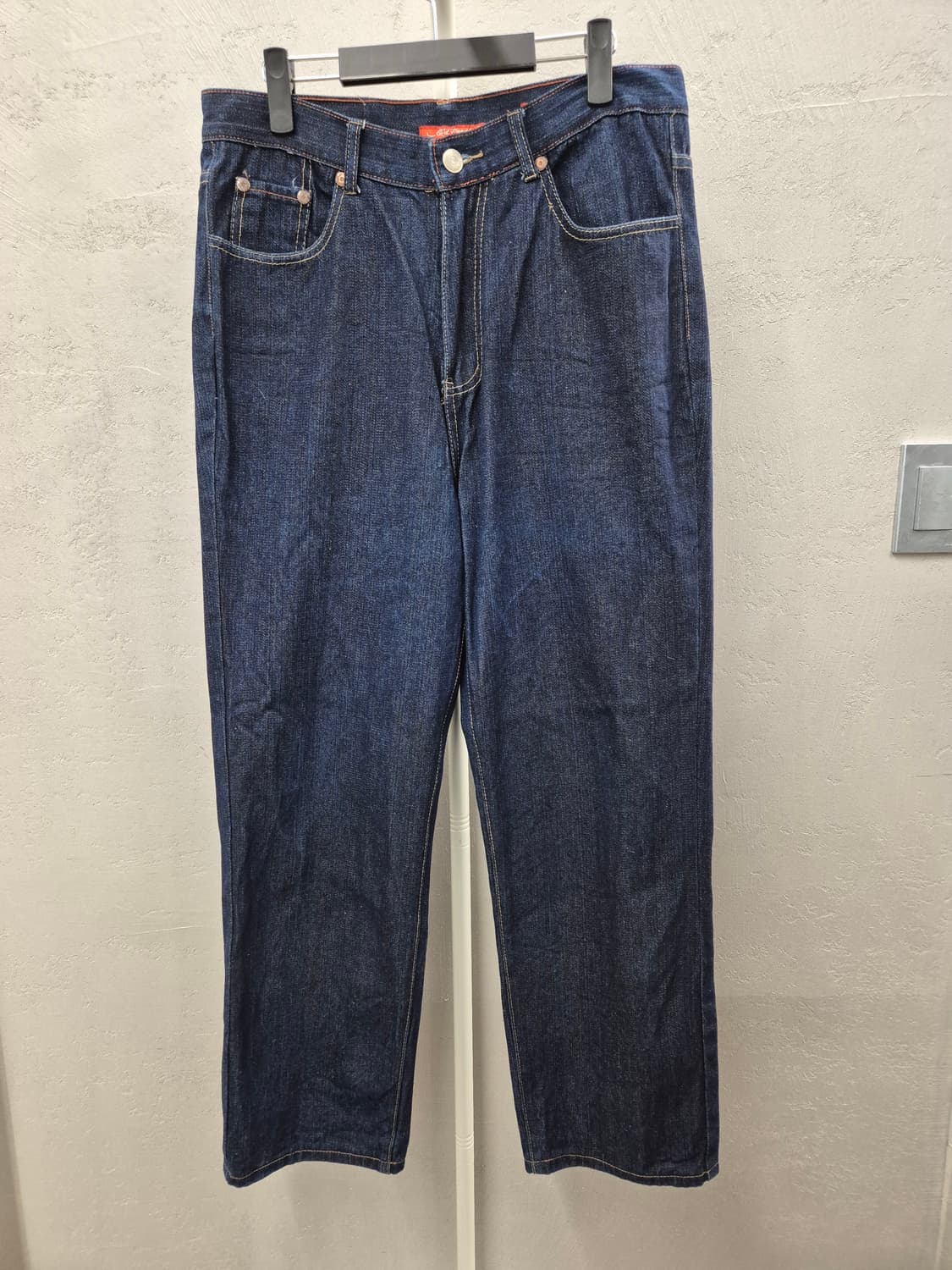 에드하디 데님 팬츠 34x33 호랑이 자수 상품이미지2