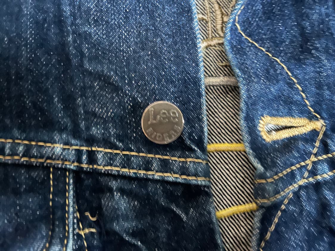 90s Lee X Edwin riders denim jacket 상품이미지5