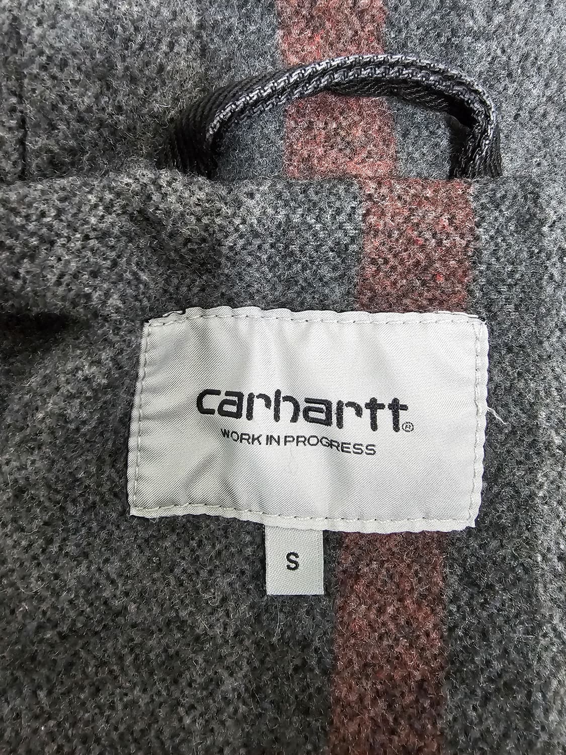 칼하트wip 메이틀랜드 액티브 블랙 데님 후드자켓 S 상품이미지4