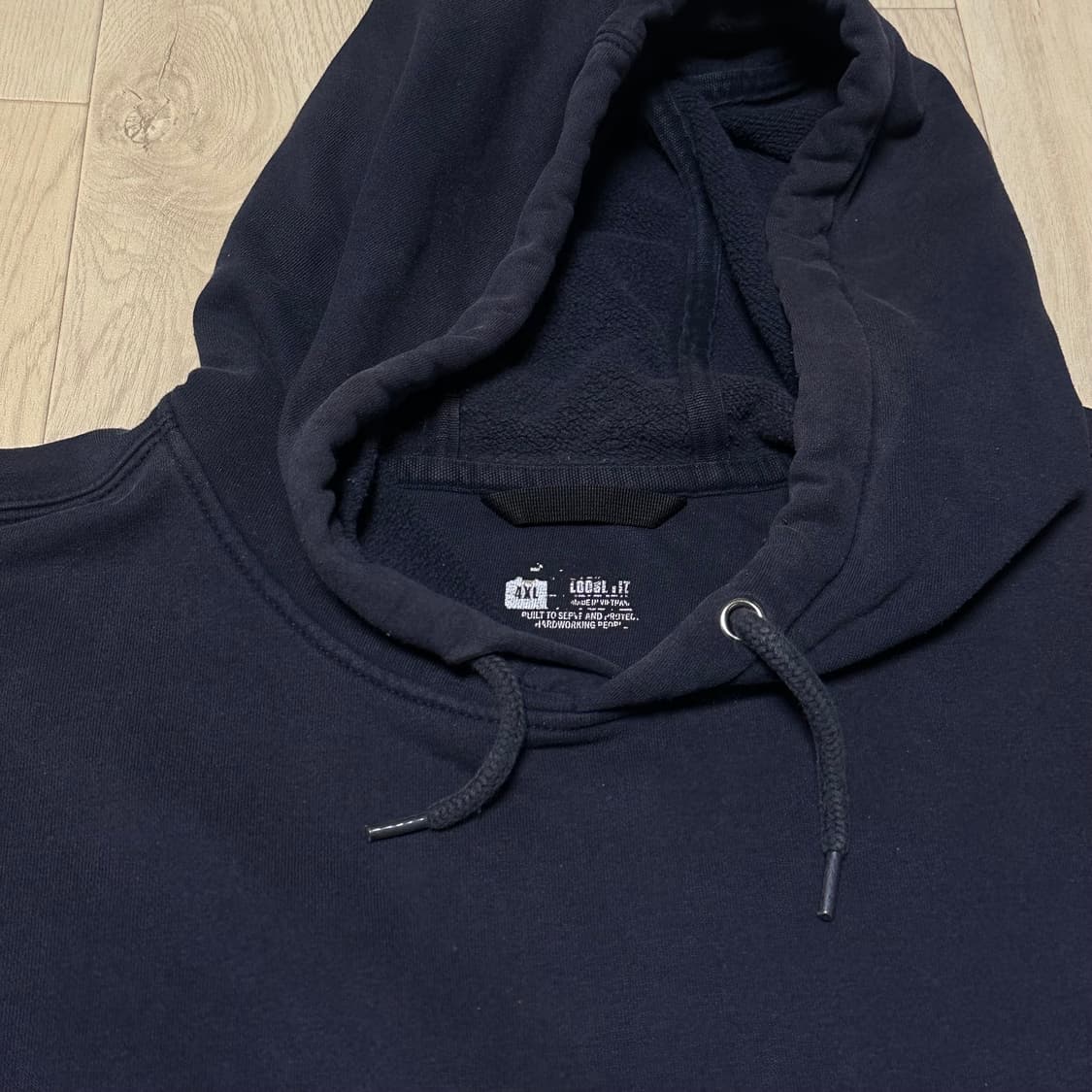 칼하트 네이비 후드티 상품이미지2