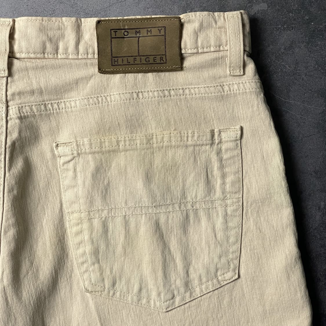 TOMMY JEANS 00s 타미진스 베이지 하프팬츠 A01194 상품이미지8