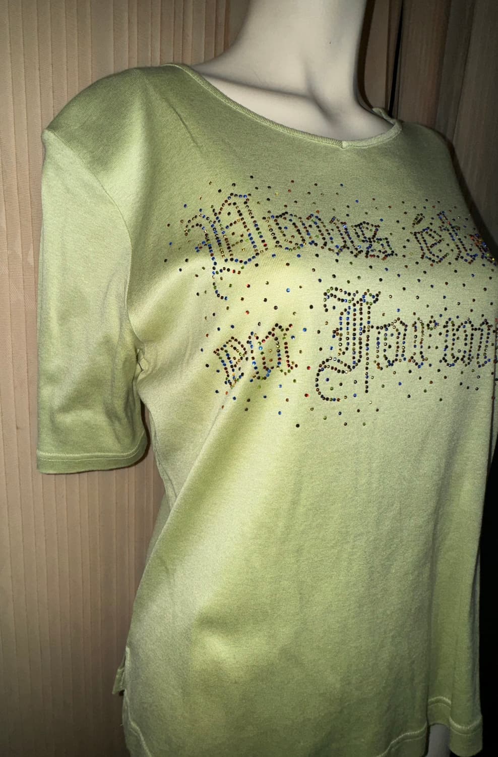 택포) 새틴 라임 큐빅 티 상품이미지1