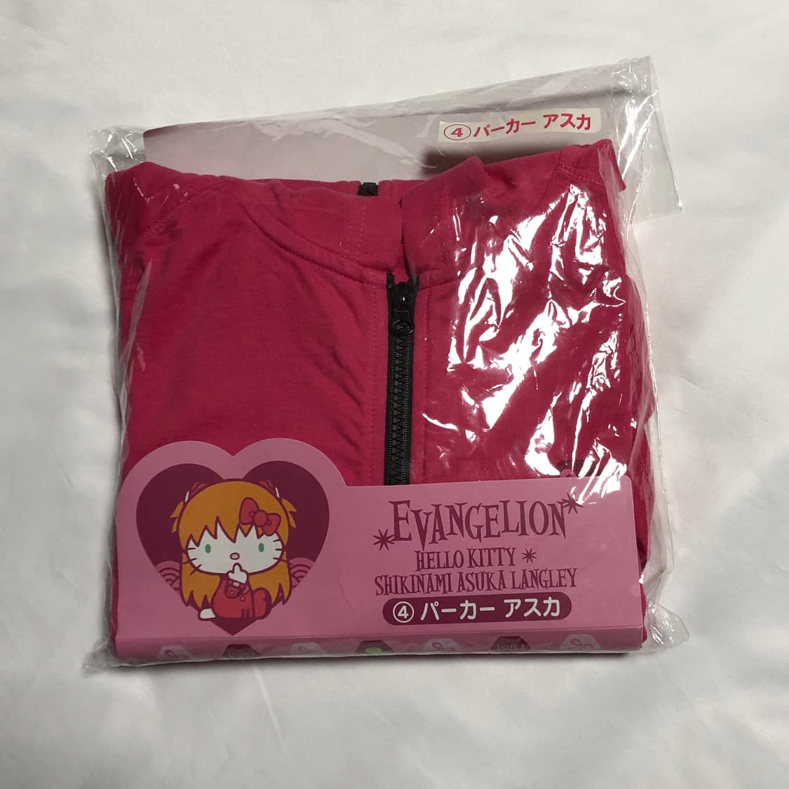 에반게리온 아스카 키티 후드 집업 레드 상품이미지10
