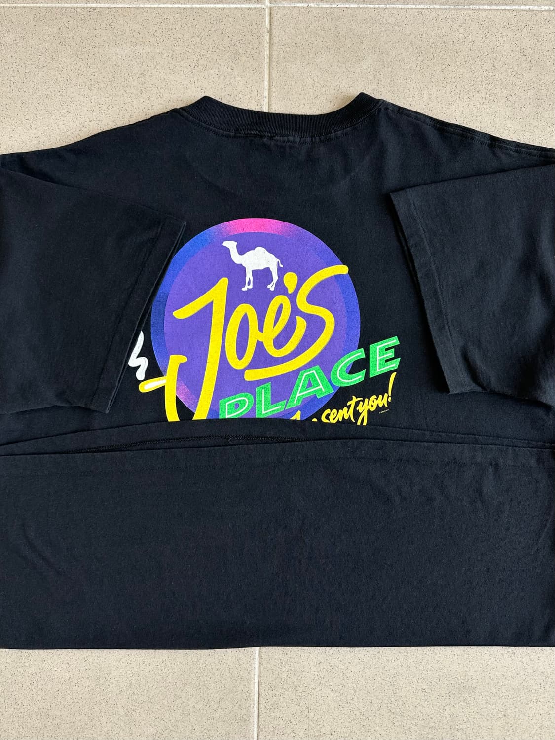 90s 빈티지 카멜 시가렛 티셔츠 XL Joe's place 상품이미지7