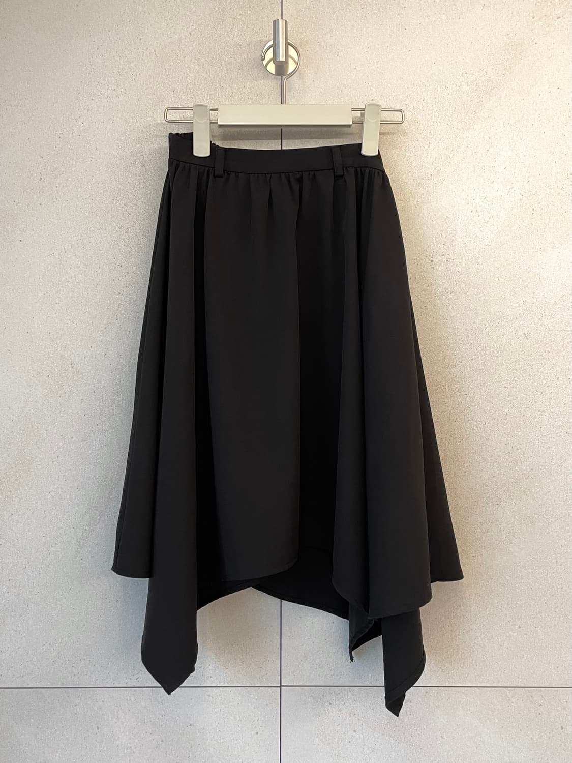 빈티지 레이어드 미디 스커트 상품이미지1