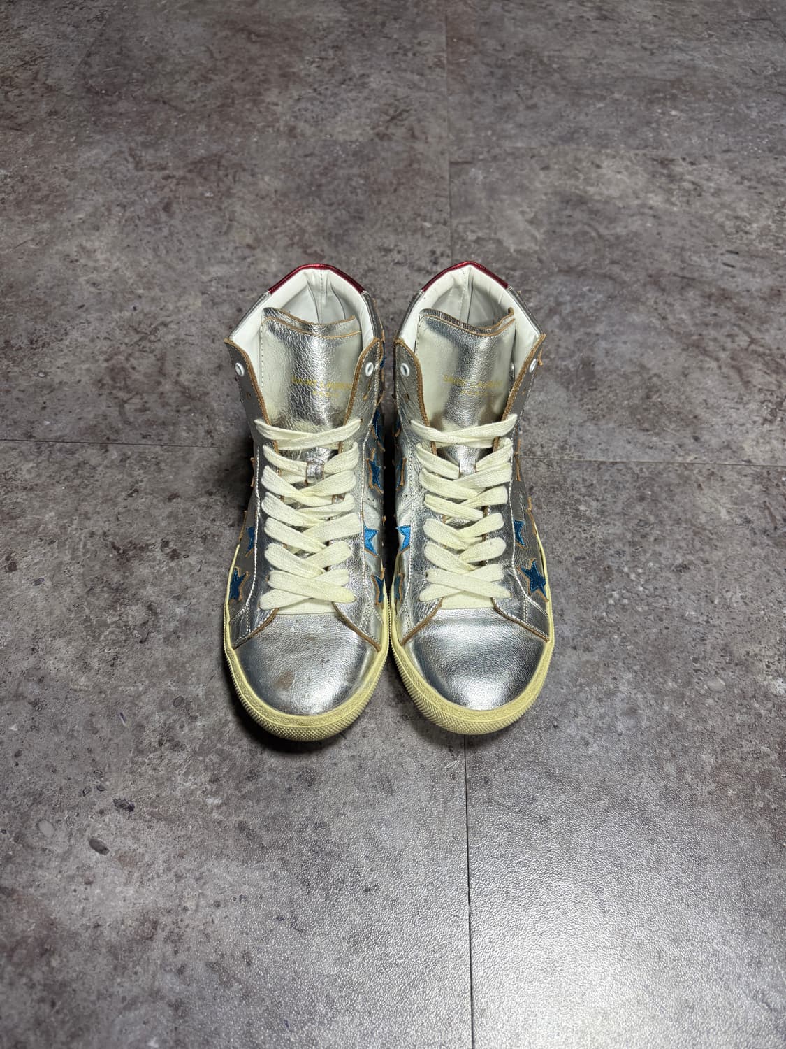 생로랑 스타패치 스니커즈 42 에디슬리먼 상품이미지1