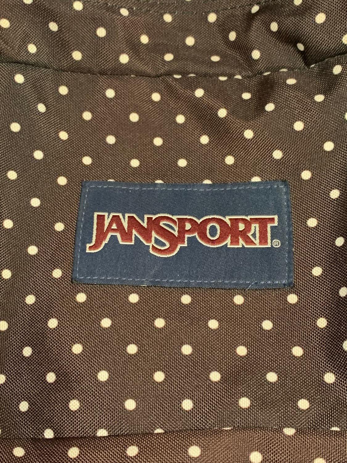 잔스포츠 브라운 도트 백팩 상품이미지3