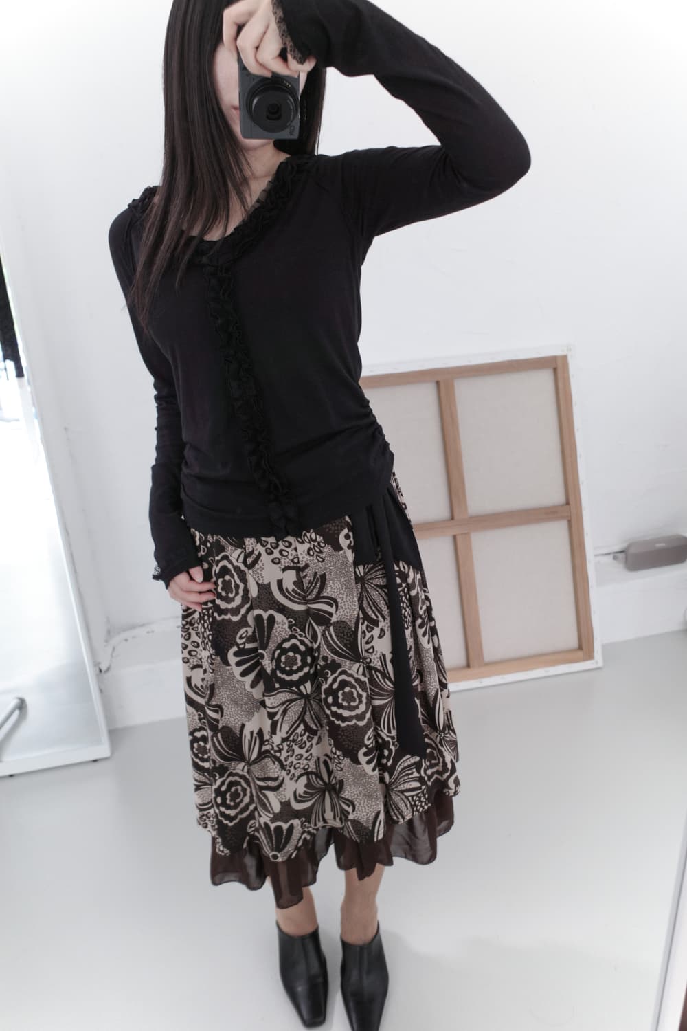 frill shirring T  상품이미지7