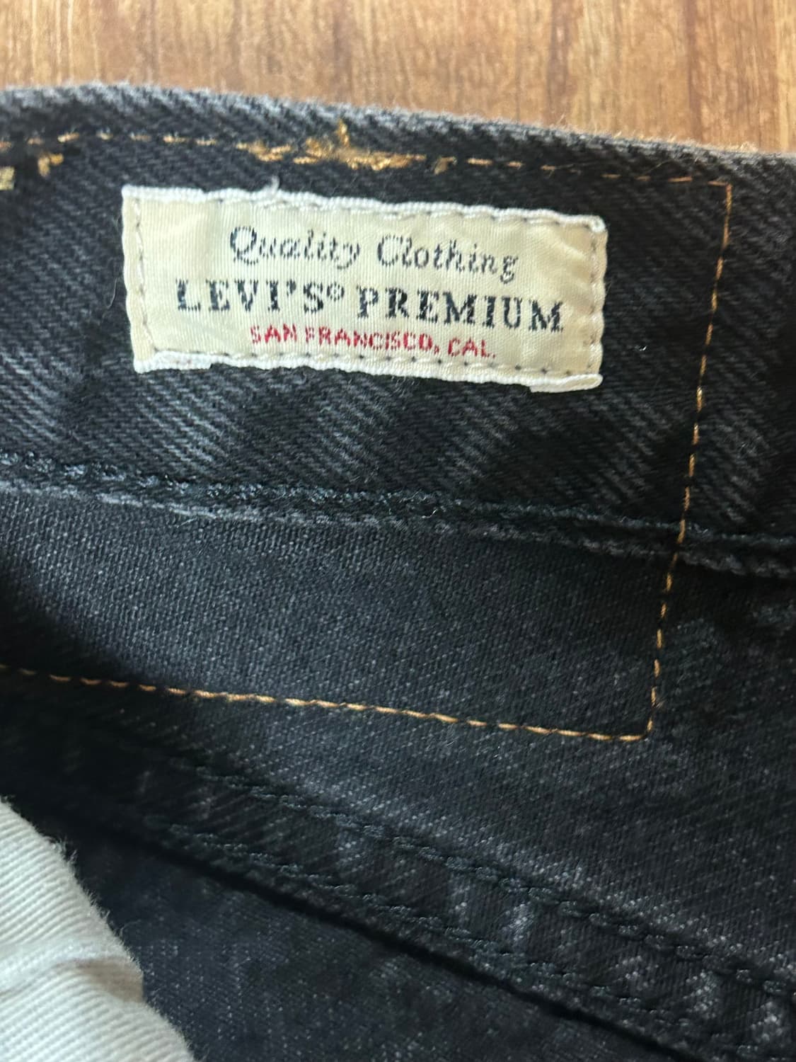 리바이스 568 블랙 상품이미지5