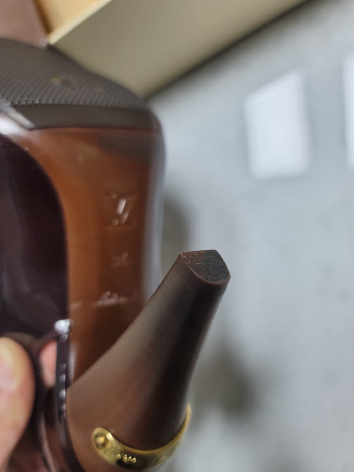 루이비통 애나멜 하이힐 34(215)사이즈 상태극상 풀박스 상품이미지7