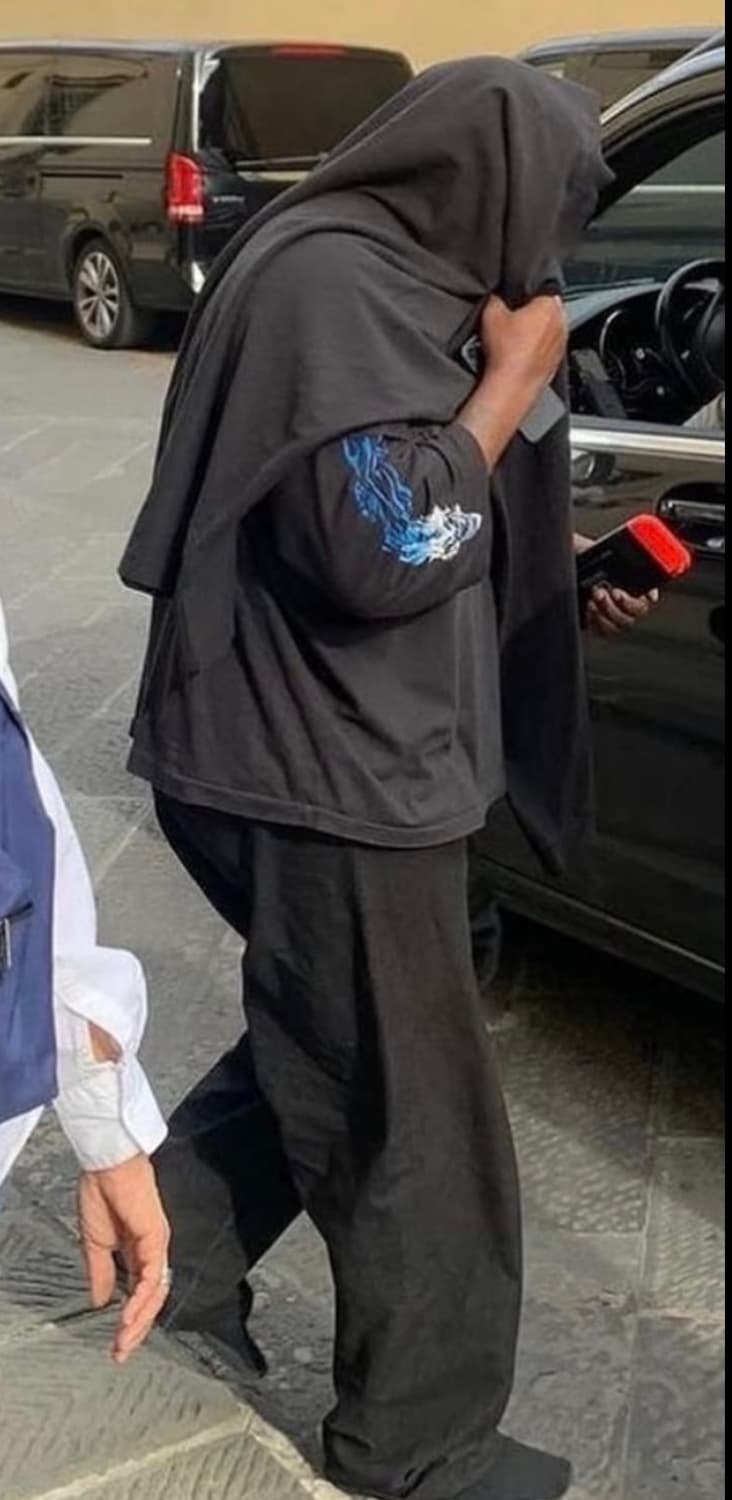 빈티지 할리데이비슨 클로운 플레임 롱슬리브 상품이미지1