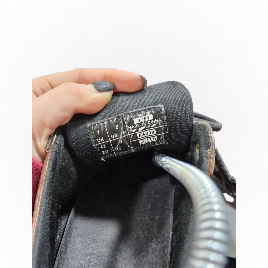 닥터마틴 브라운 가죽 옥스퍼드 슈즈 260-265 상품이미지5