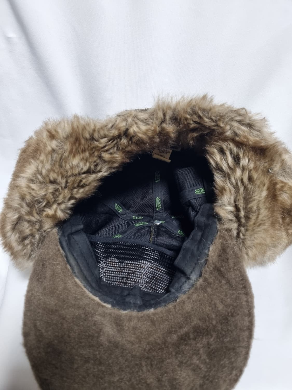 본더치 카키 코듀로이 트루퍼햇 y2k 상품이미지5