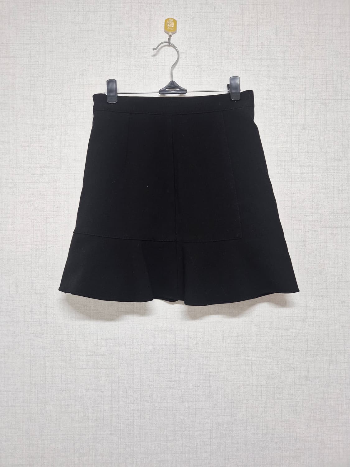 블랙 플레어 스커트 상품이미지1