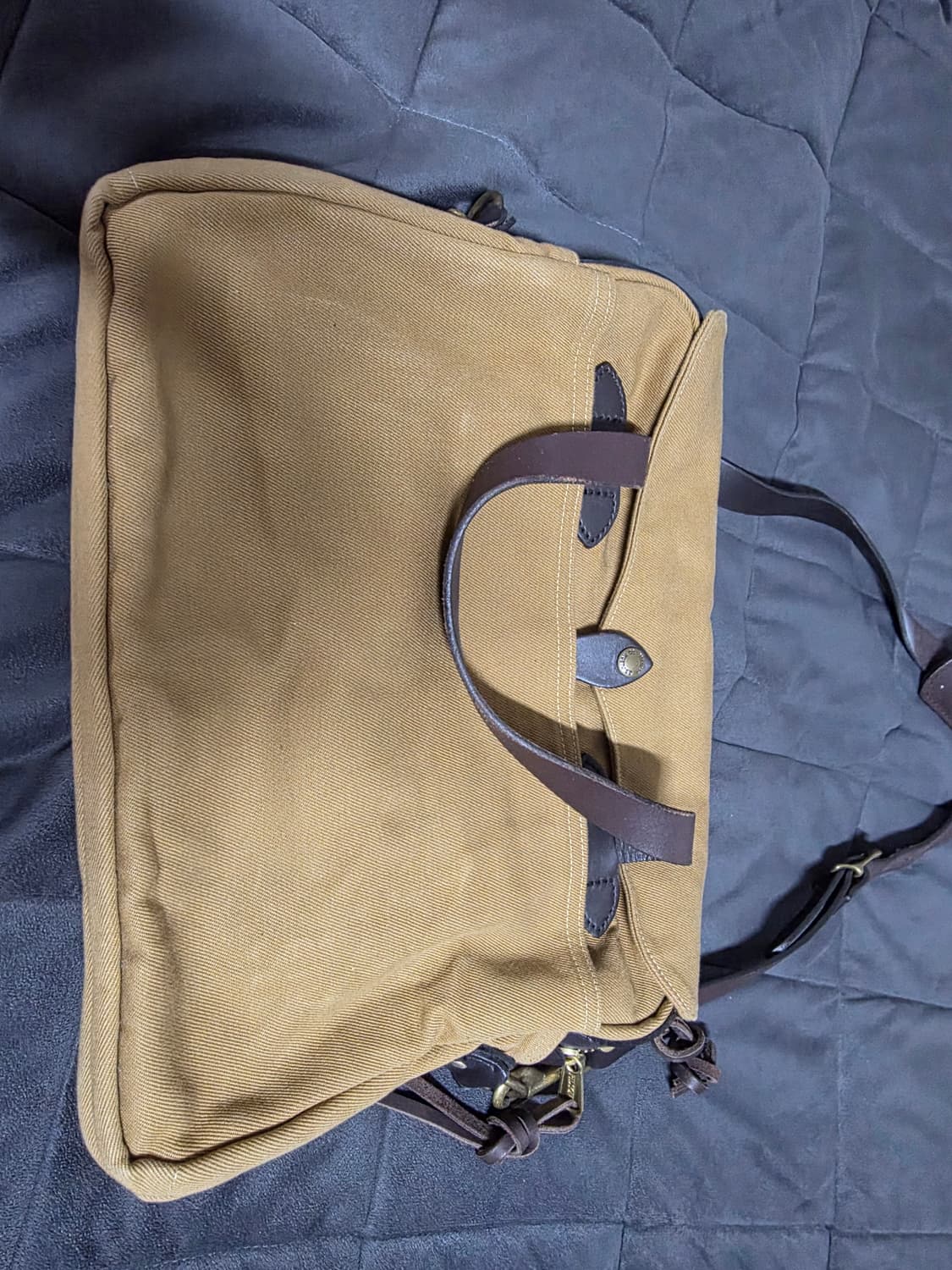 필슨 FILSON / 캔버스 브리프 케이스 서류 가방 카키 상품이미지1