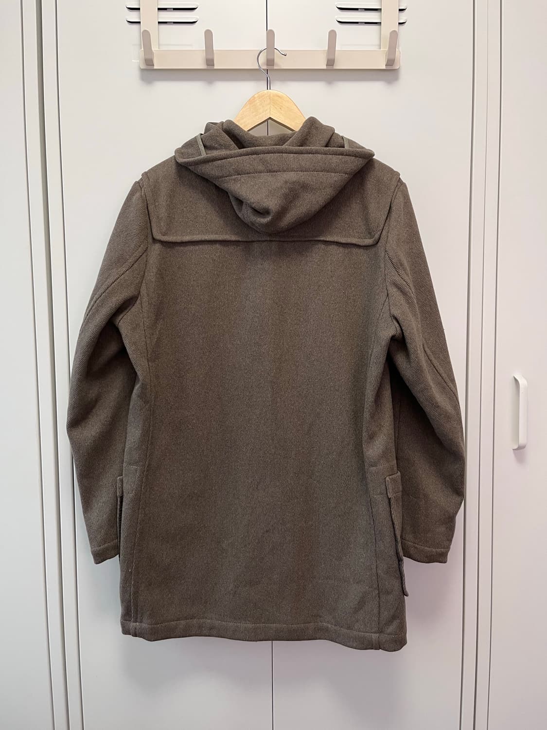 Comme ca ism 브라운 울 더플코트 상품이미지10