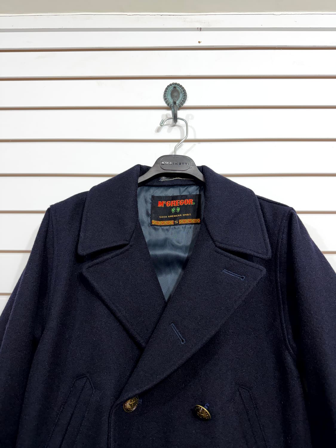 90s Mcgregor 맥그리거 금장 더블 자켓 상품이미지3